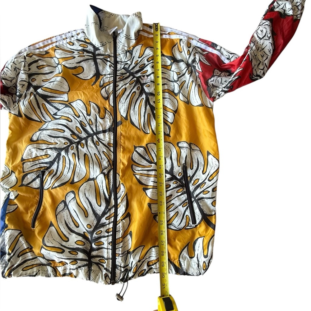 adidas Originals X The FARM full Zip Jacket, Women’s Medium Brazil - Picture 6 of 13